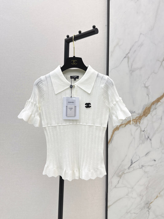 26ss Knitted Short-Sleeve T-Shirt