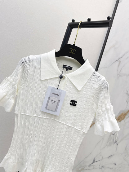 26ss Knitted Short-Sleeve T-Shirt
