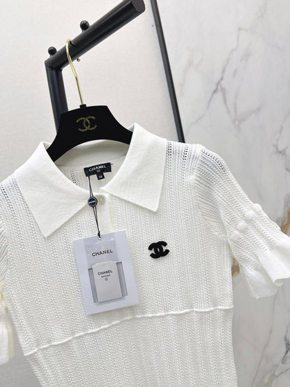 26ss Knitted Short-Sleeve T-Shirt