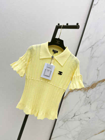 26ss Knitted Short-Sleeve T-Shirt