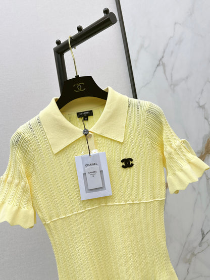 26ss Knitted Short-Sleeve T-Shirt