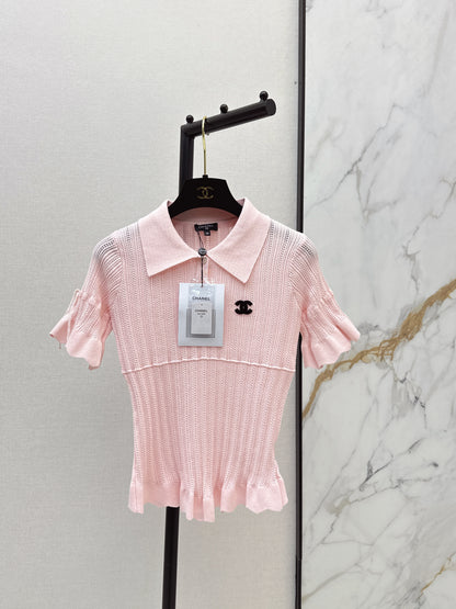 26ss Knitted Short-Sleeve T-Shirt