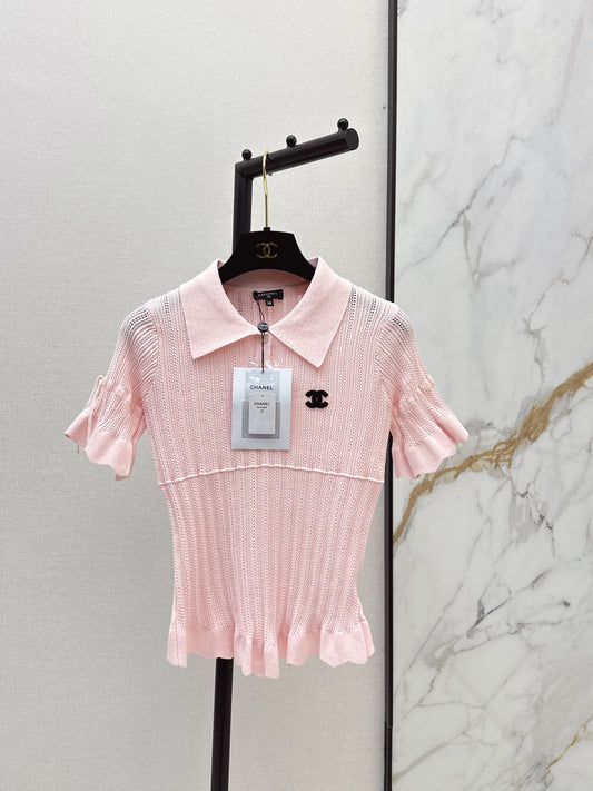 26ss Knitted Short-Sleeve T-Shirt