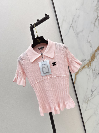 26ss Knitted Short-Sleeve T-Shirt