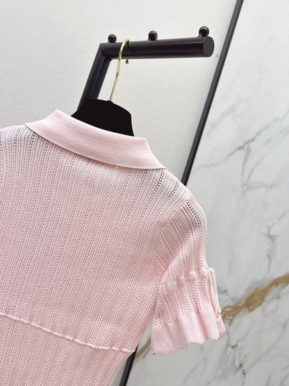 26ss Knitted Short-Sleeve T-Shirt