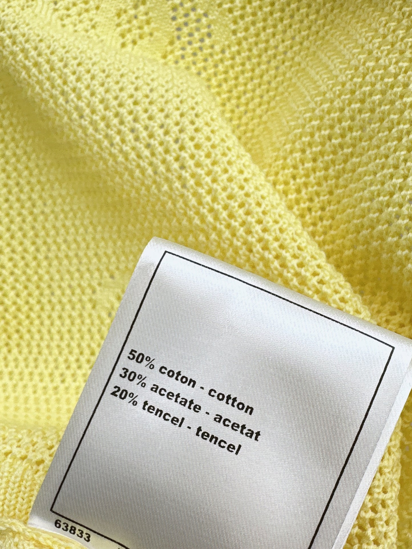 26ss Jacquard Logo Hollow Short Sleeve