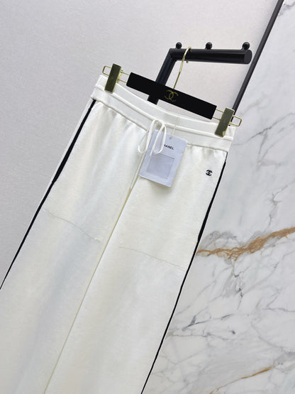 26ss Letter Embroidered Cardigan / Knitted Casual Pants
