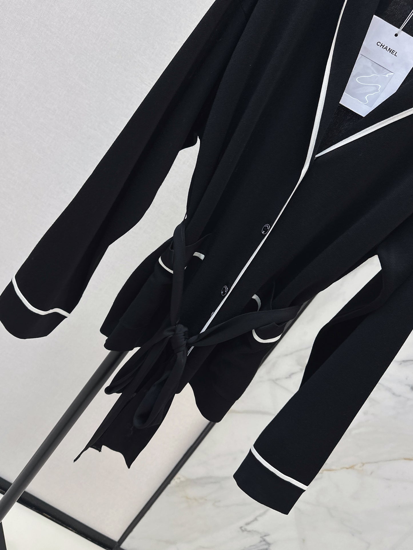 26ss Letter Embroidered Cardigan / Knitted Casual Pants