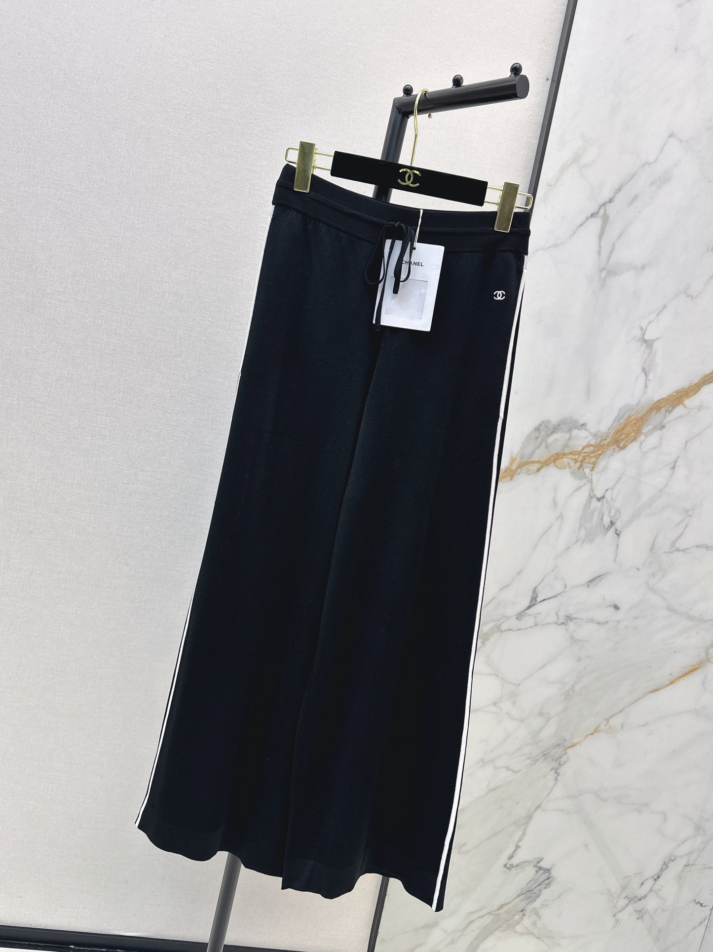 26ss Letter Embroidered Cardigan / Knitted Casual Pants