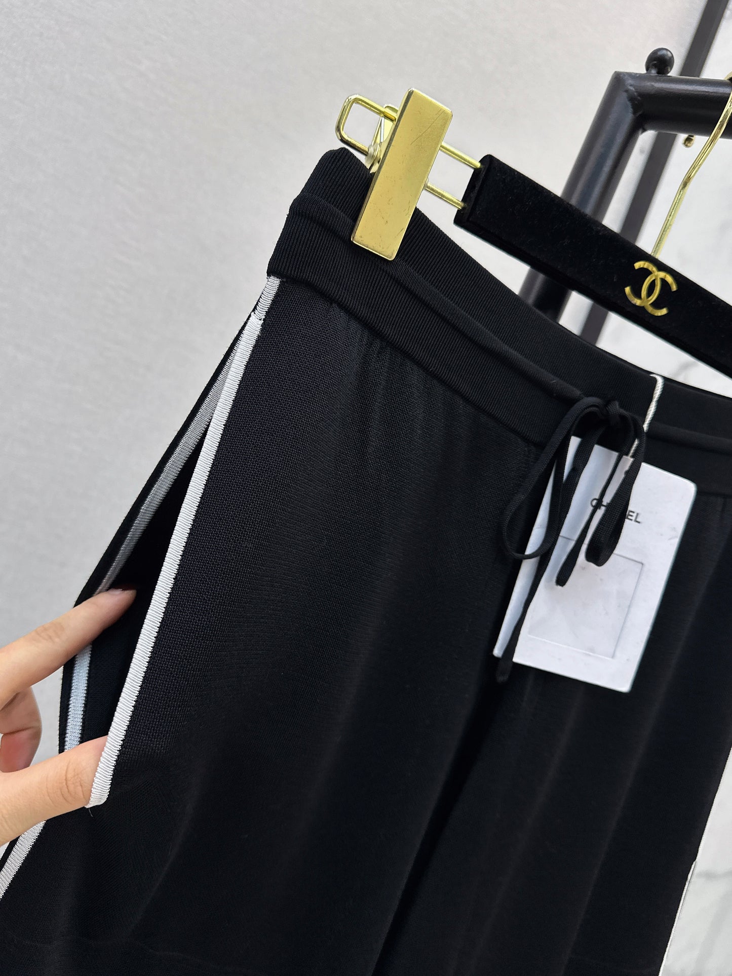 26ss Letter Embroidered Cardigan / Knitted Casual Pants