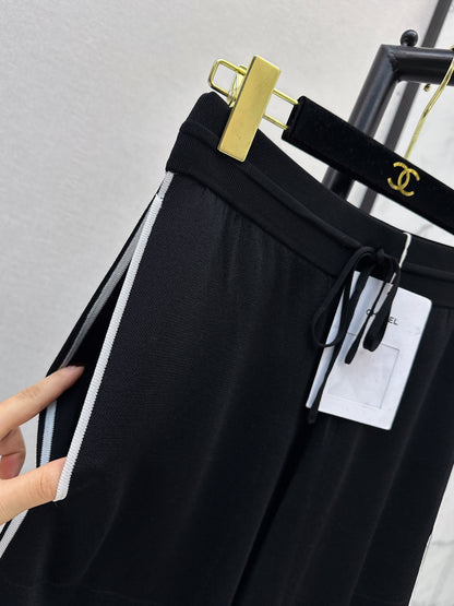 26ss Letter Embroidered Cardigan / Knitted Casual Pants