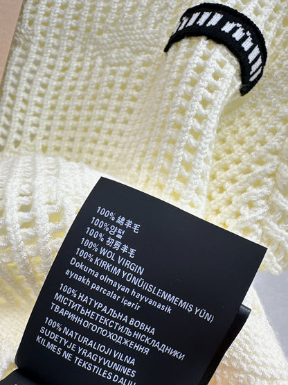 26ss U-neck Hollow Out Short Top / Skirt