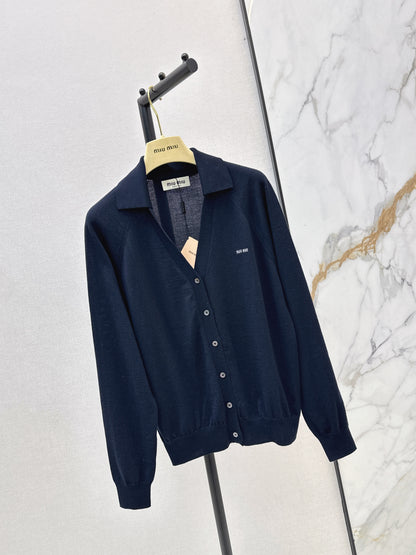 26ss V-neck Long Sleeve Knit Sweater