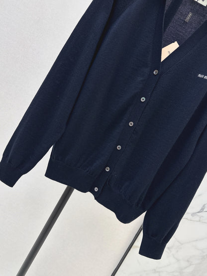 26ss V-neck Long Sleeve Knit Sweater