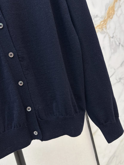 26ss V-neck Long Sleeve Knit Sweater