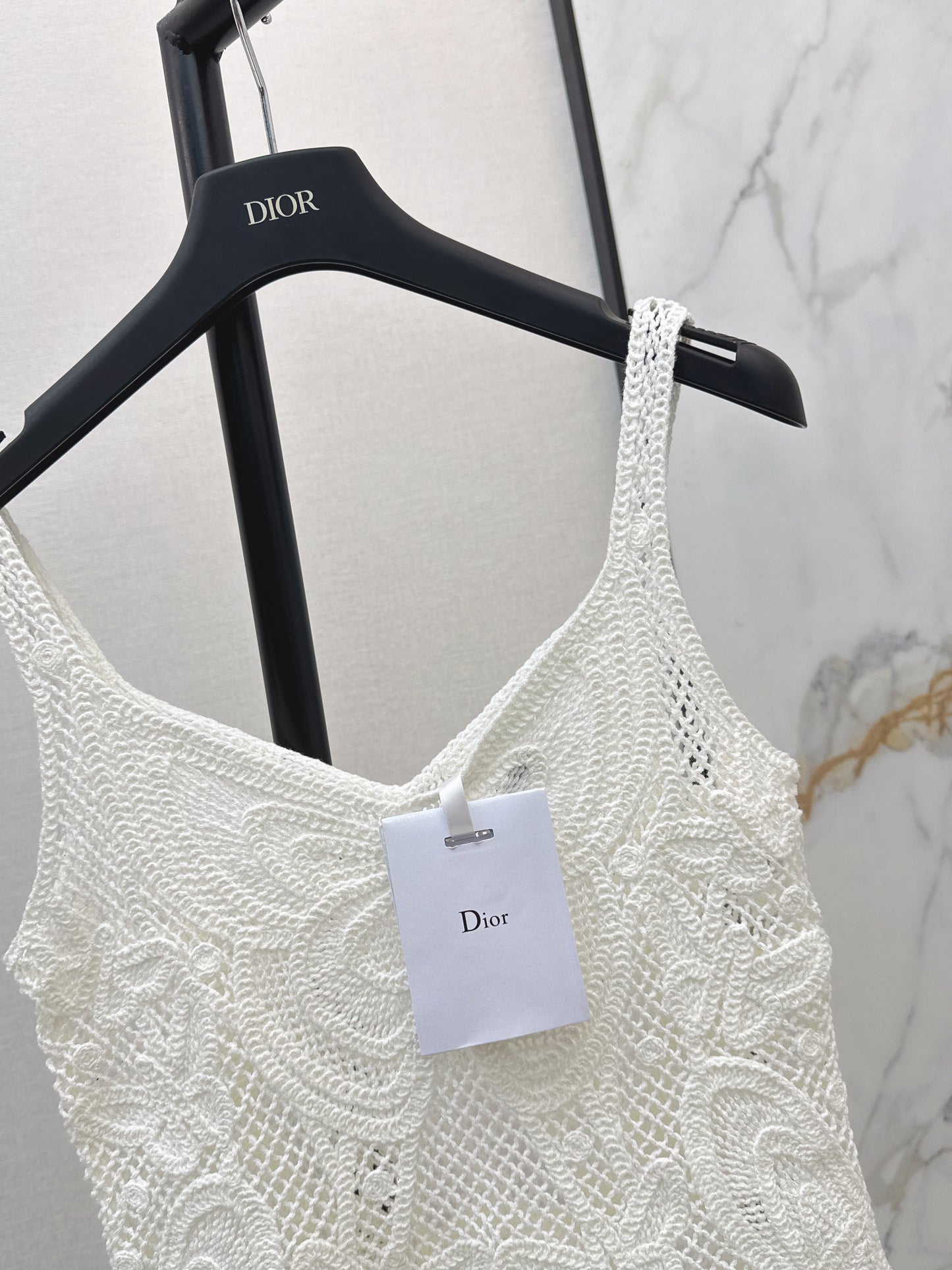 26ss Butterfly Crochet Vest