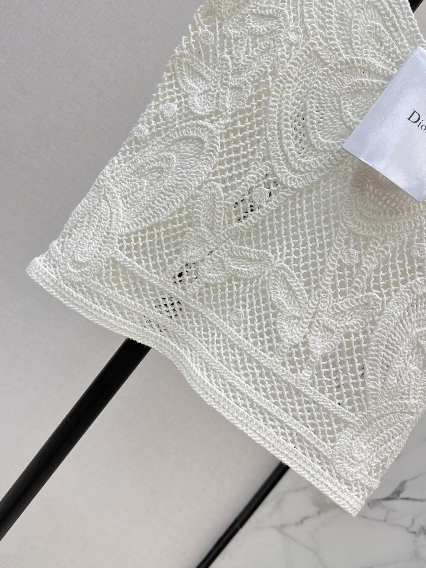 26ss Butterfly Crochet Vest