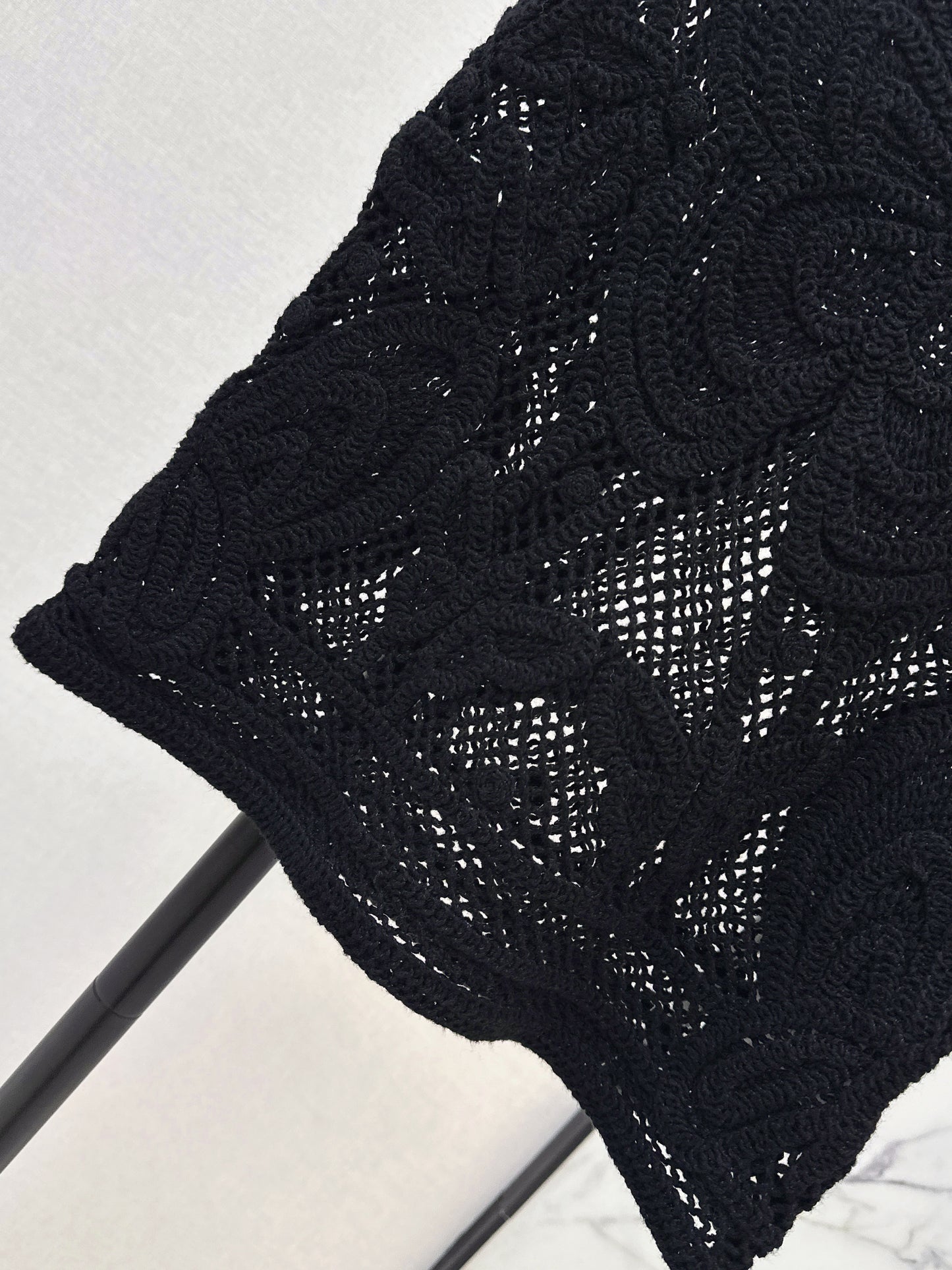 26ss Butterfly Crochet Vest