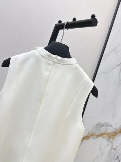 26ss Bow Collar Dress