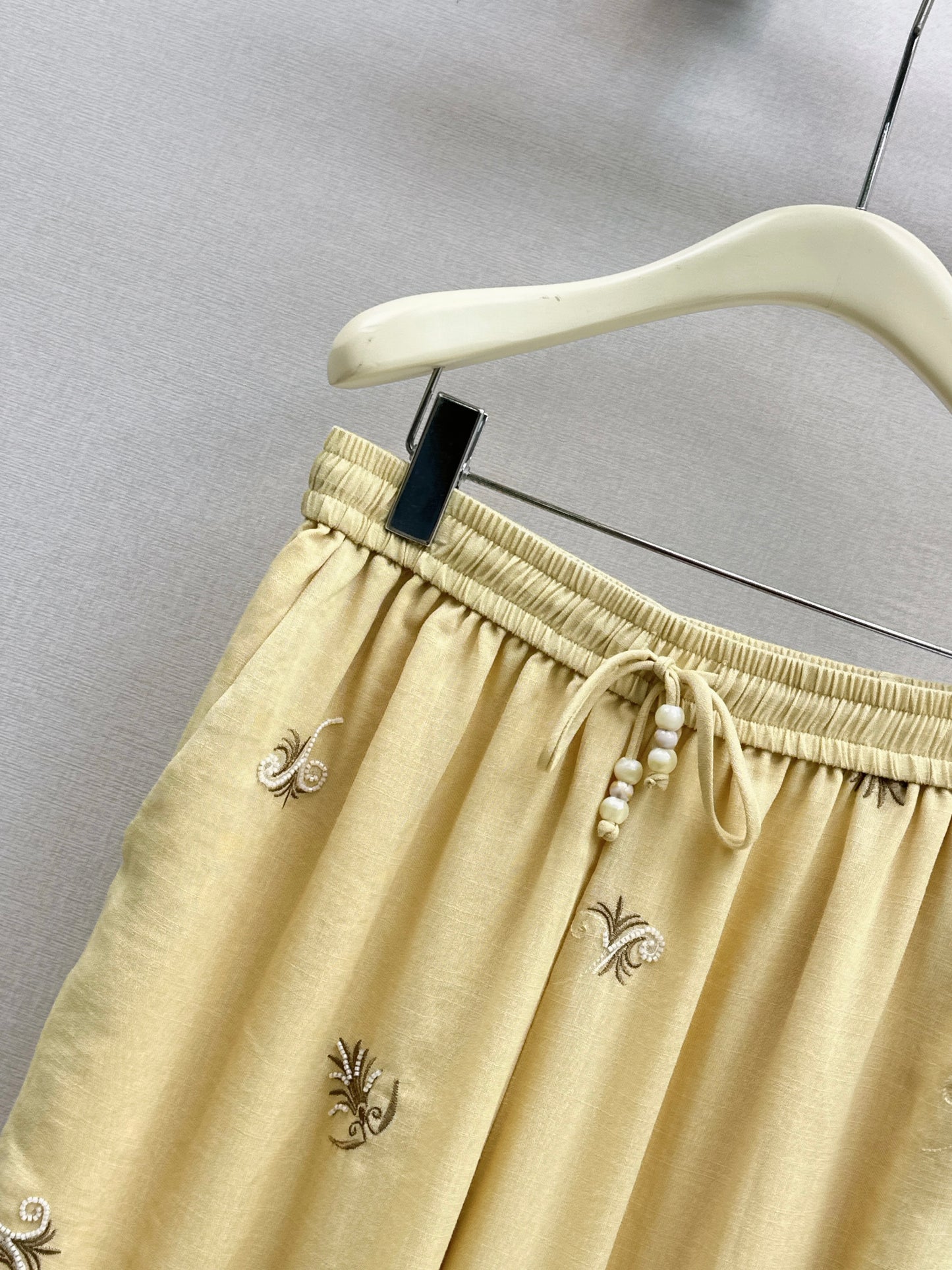 26ss Shallow V-neck Camisole / Straight-leg Wide Pants