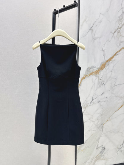 26ss One-shoulder halter dress