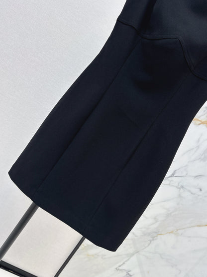 26ss One-shoulder halter dress