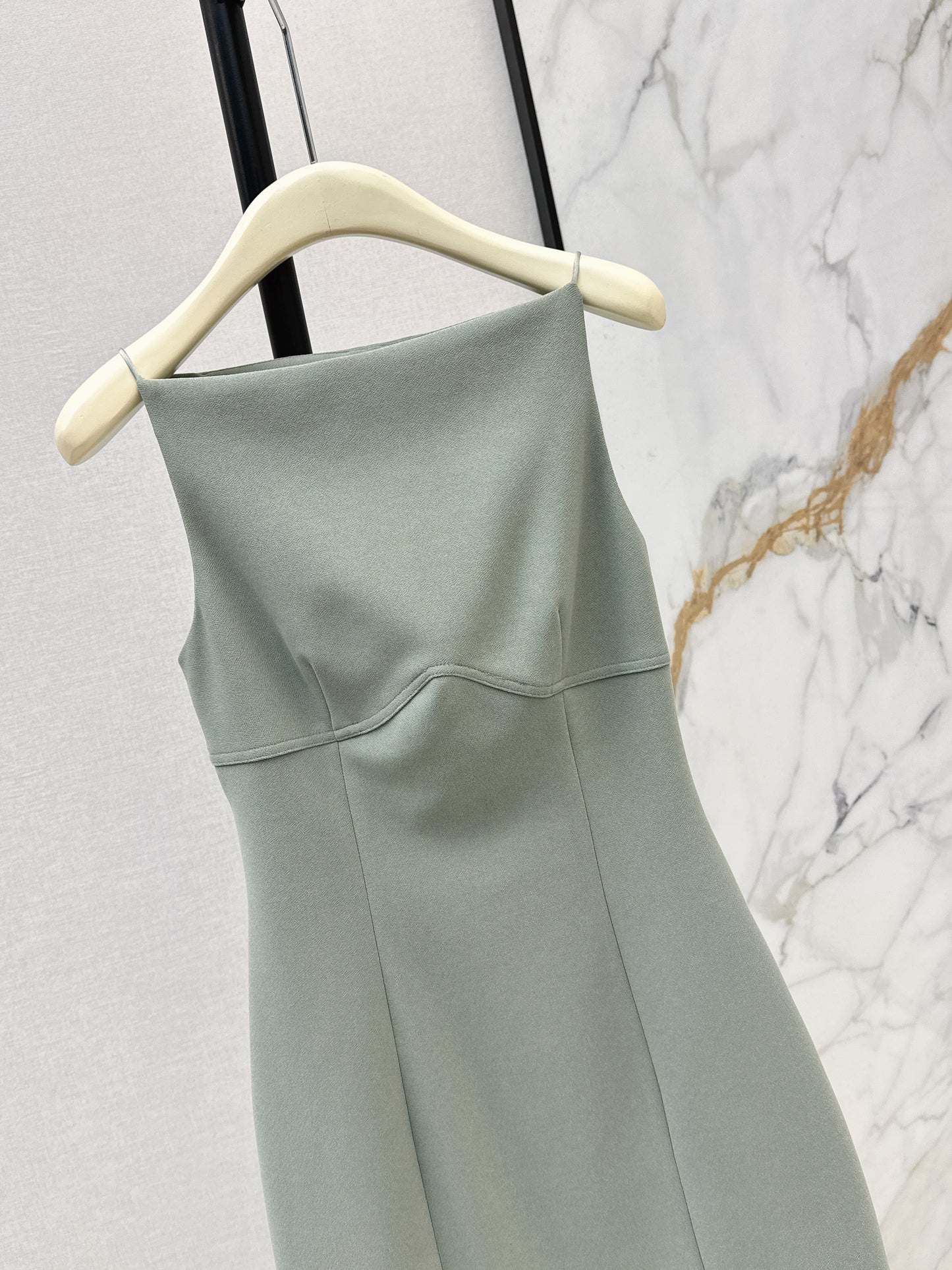 26ss One-shoulder halter dress