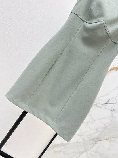 26ss One-shoulder halter dress