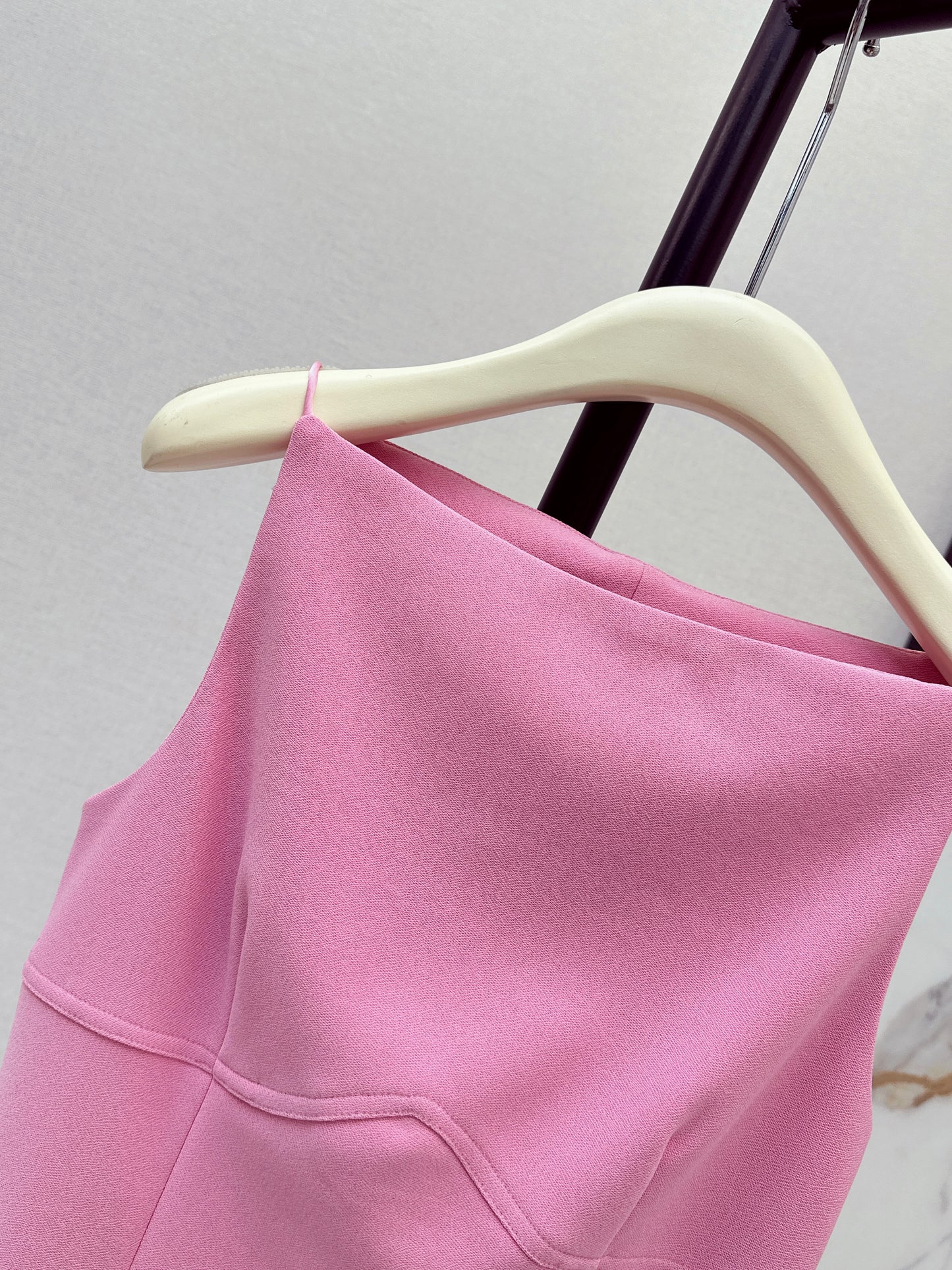 26ss One-shoulder halter dress