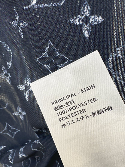 26ss Monogram Mesh Short-Sleeve Top