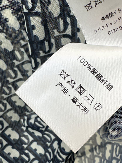 26ss Monogram Mesh Short-Sleeve Top