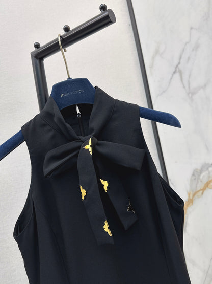 26ss Pleated Sleeveless Dress