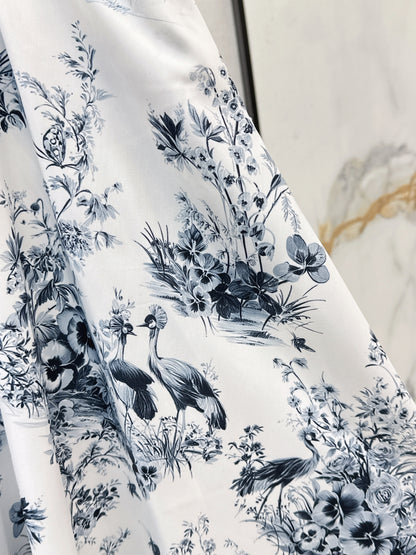 26ss Jungle print dress