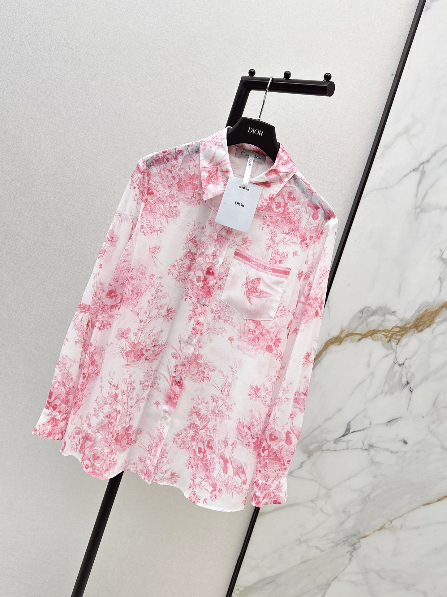 26ss Jungle Print Dress Shirt