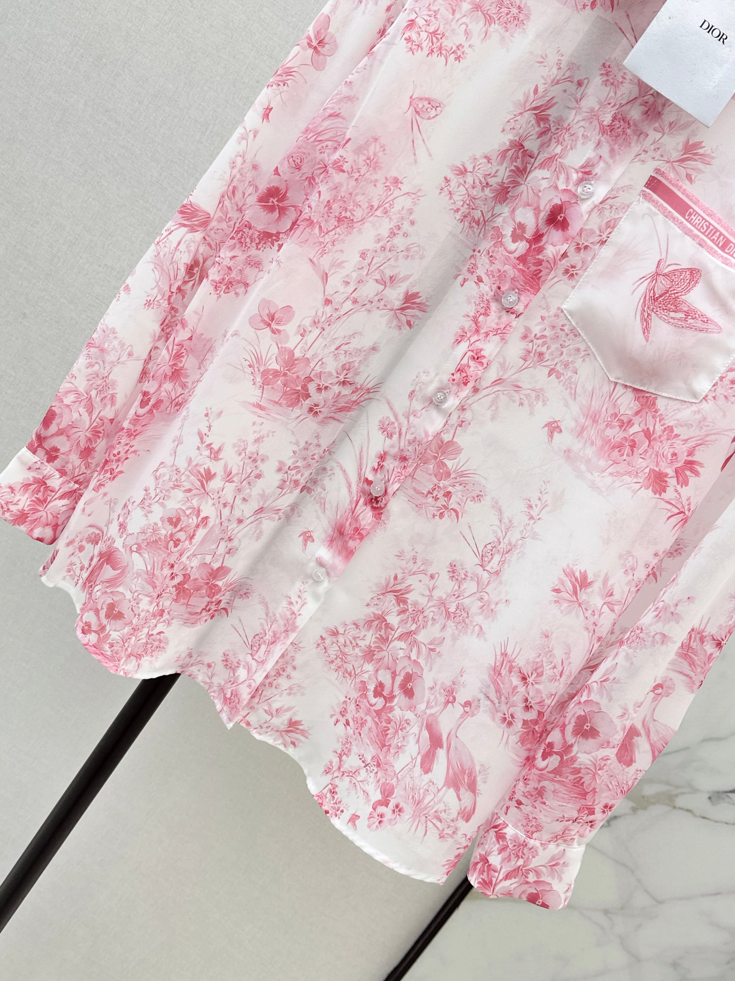 26ss Jungle Print Dress Shirt