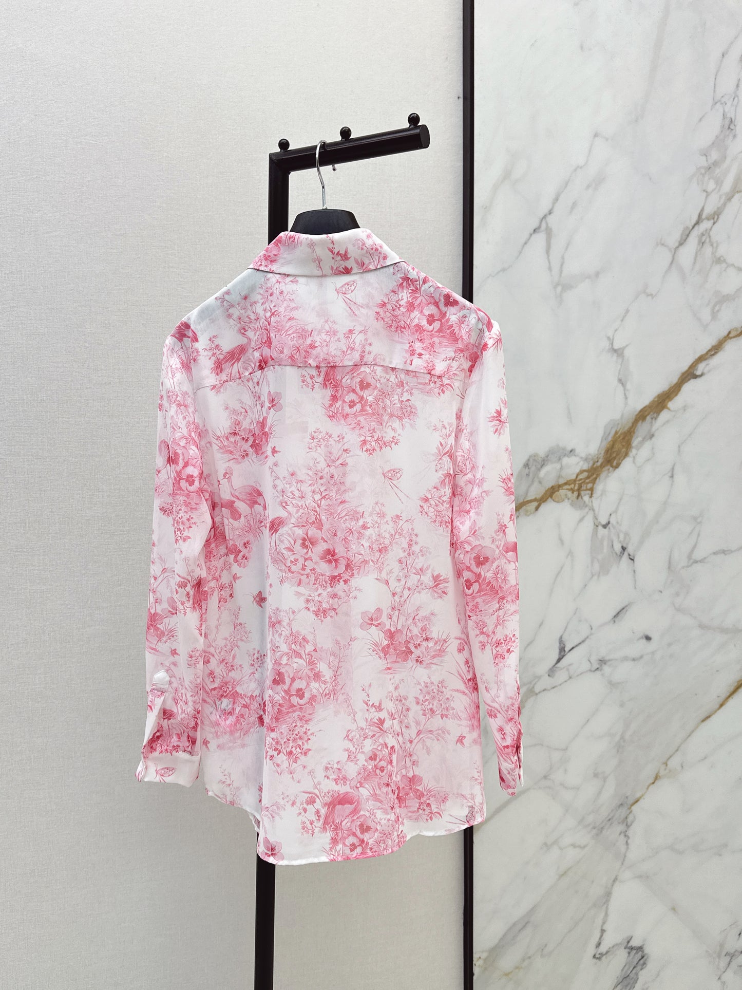 26ss Jungle Print Dress Shirt