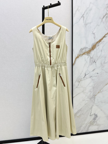 26ss Long Sleeveless Dress