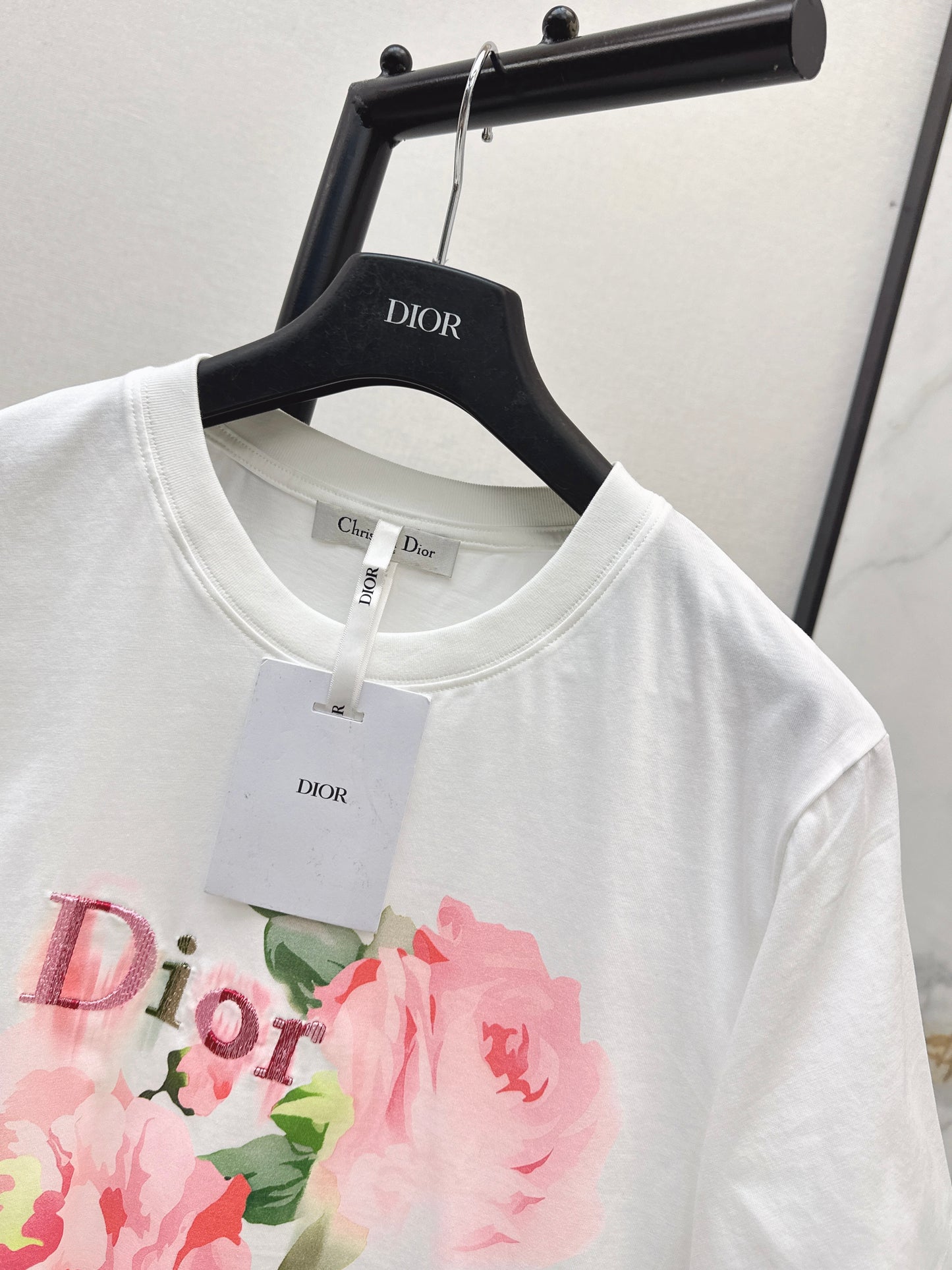 26ss Floral Pattern Printed T-Shirt
