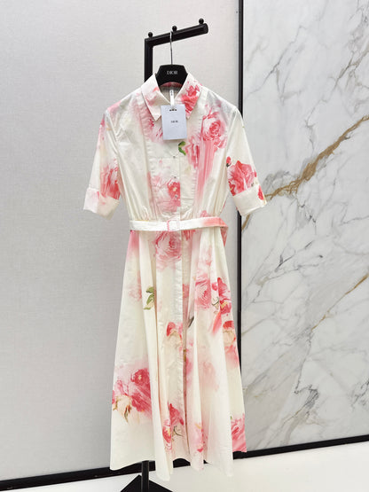 26ss Floral Print Dress