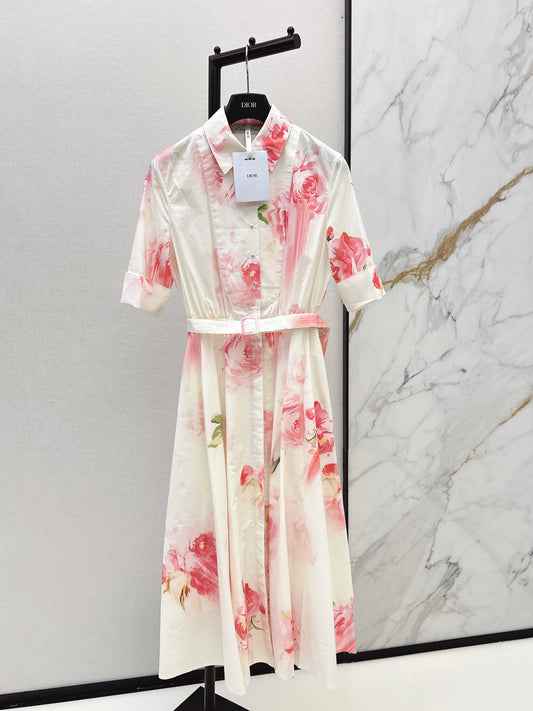 26ss Floral Print Dress