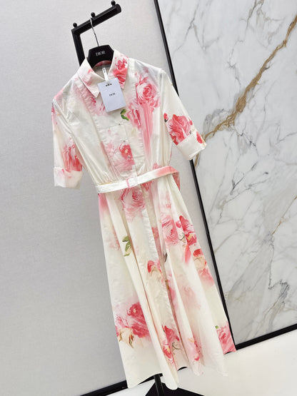 26ss Floral Print Dress