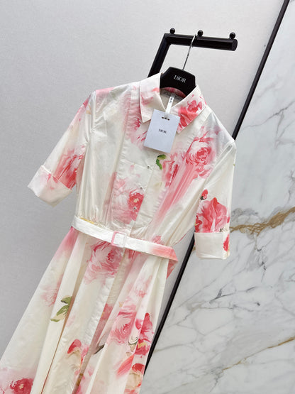 26ss Floral Print Dress