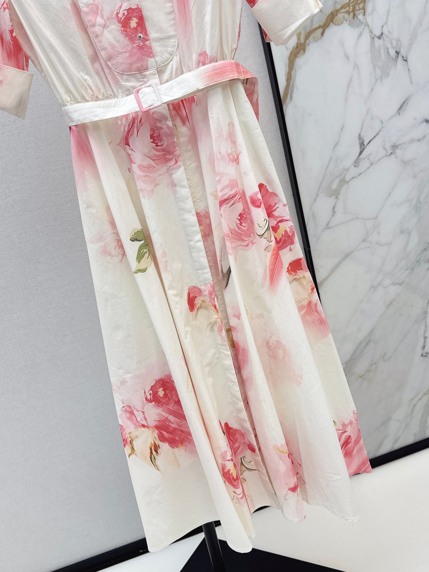 26ss Floral Print Dress