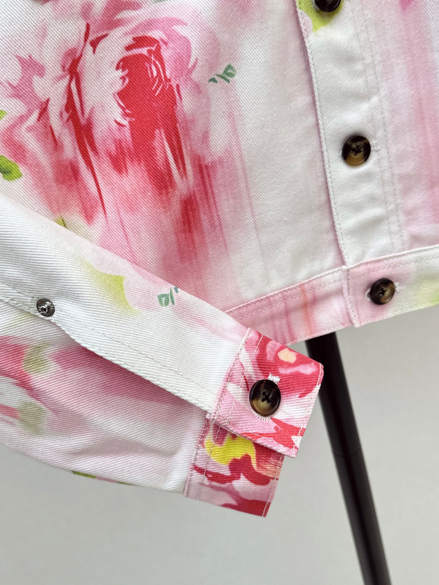 26ss Notched Collar Short Jacket/ A-Line Denim Skirt