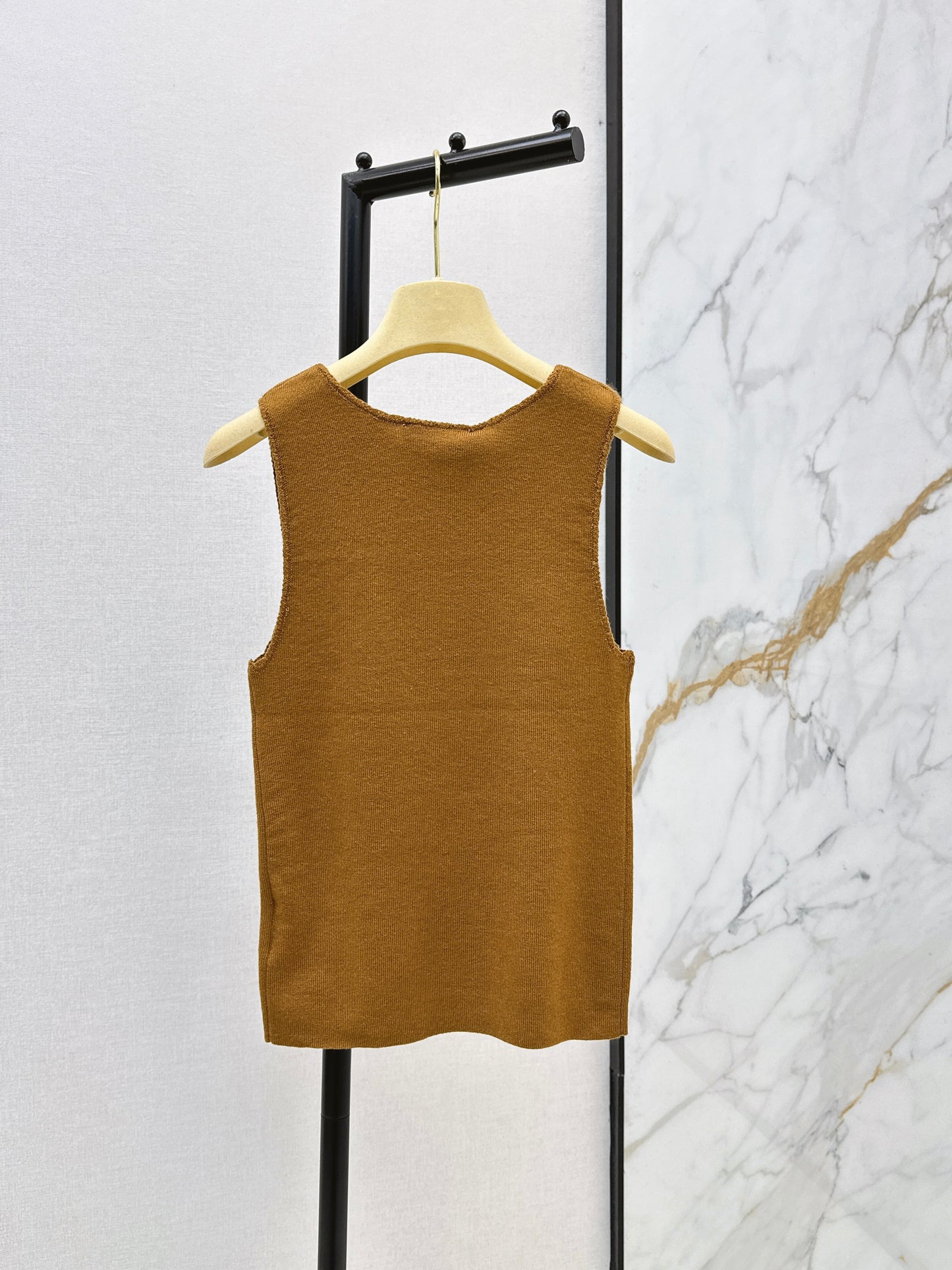26ss Logo Decorative Ruffled Edge Vest