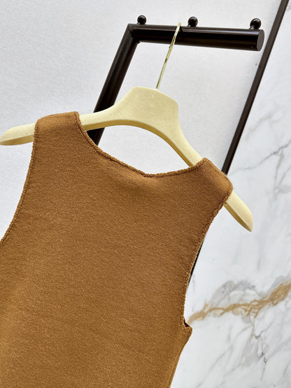 26ss Logo Decorative Ruffled Edge Vest
