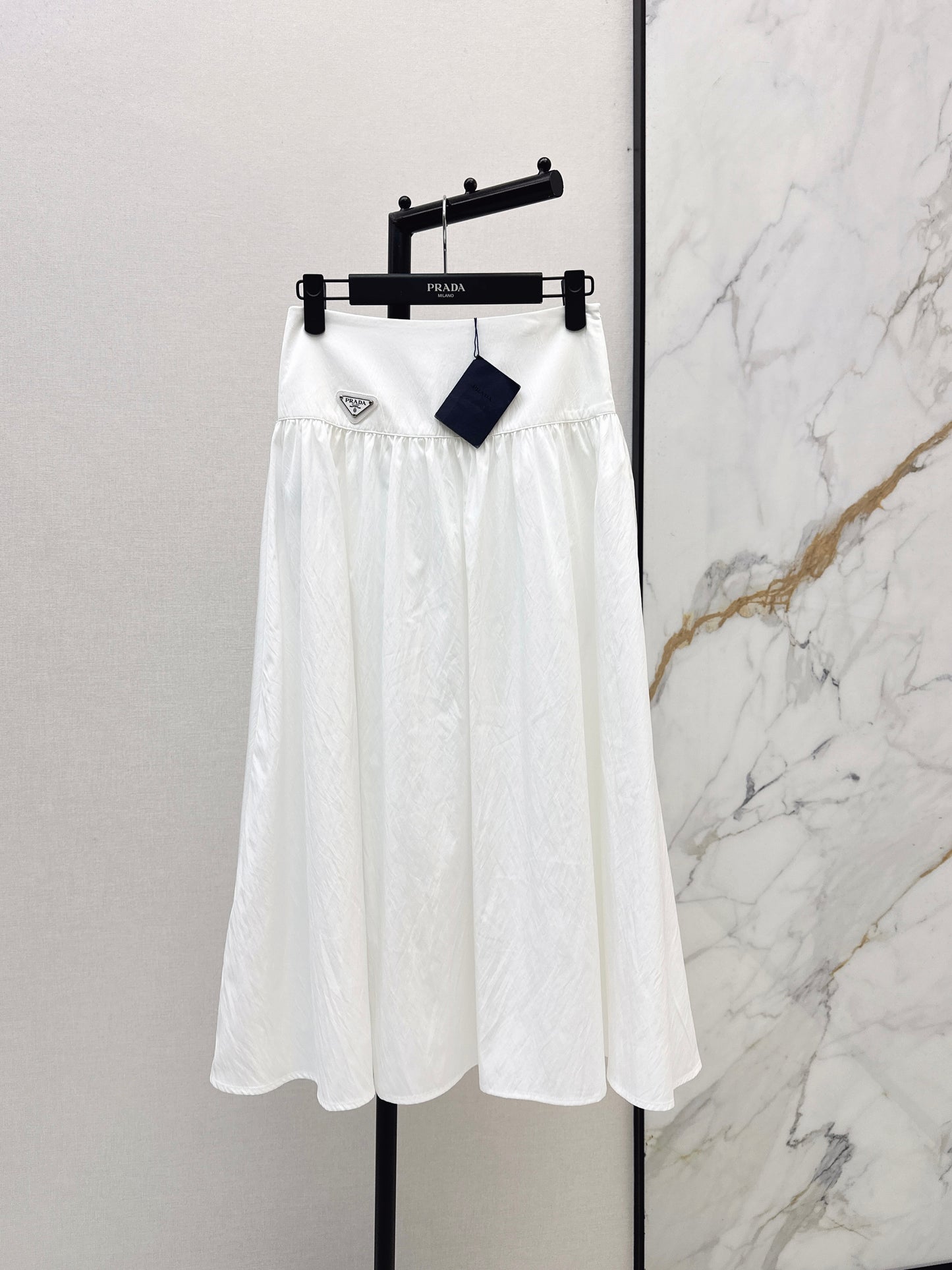 26ss Triangle Pattern Decorative Half Skirt