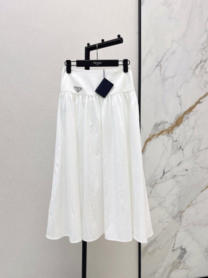 26ss Triangle Pattern Decorative Half Skirt