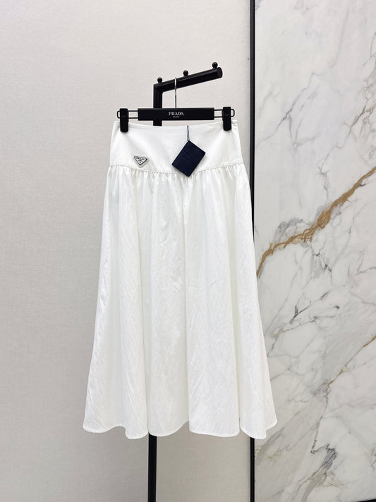 26ss Triangle Pattern Decorative Half Skirt