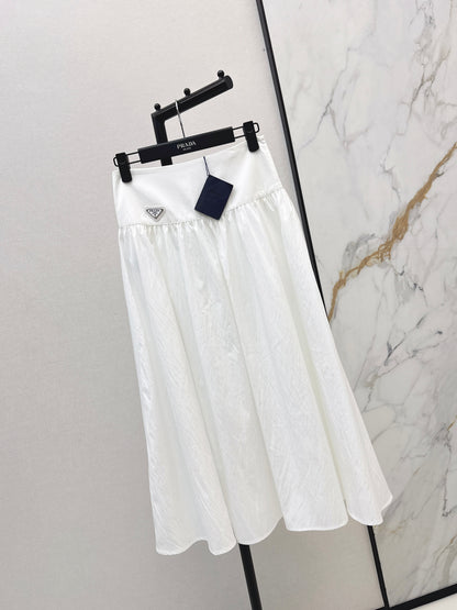 26ss Triangle Pattern Decorative Half Skirt